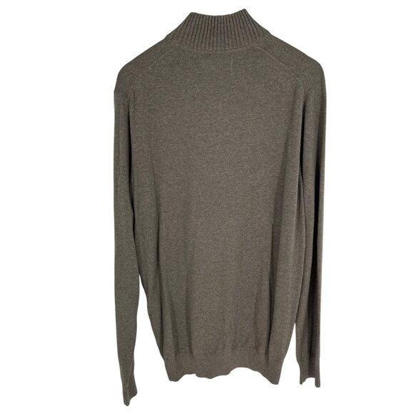 Eddie Bauer Mens Long Sleeve Half-Zip Ribbed Collar Sweater Size TL - Picture 5 of 9